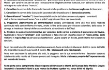 Lavoro e articolo 18: opponiamoci alla barbarie di Renzi!
