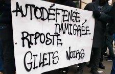 Autodifesa migrante in Francia. Un appello dei Gilets Noirs