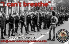 I can’t breathe – Liberare Resistenze. Report 2021