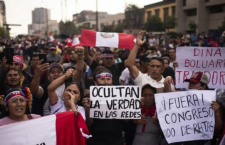 Golpe in Perù: «L’unica forza di Dina Boluarte è la repressione»