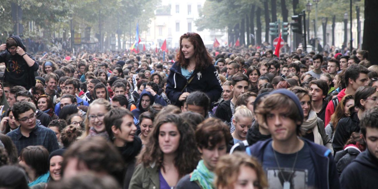 12/10/2012 manifestazione studenti to / andreja retsek