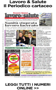 Lavoro e Salute Novembre2012 Copertina