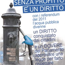 Tradimento del referendum sull’acqua pubblica: l’Italia finisce davanti alla Corte Europea