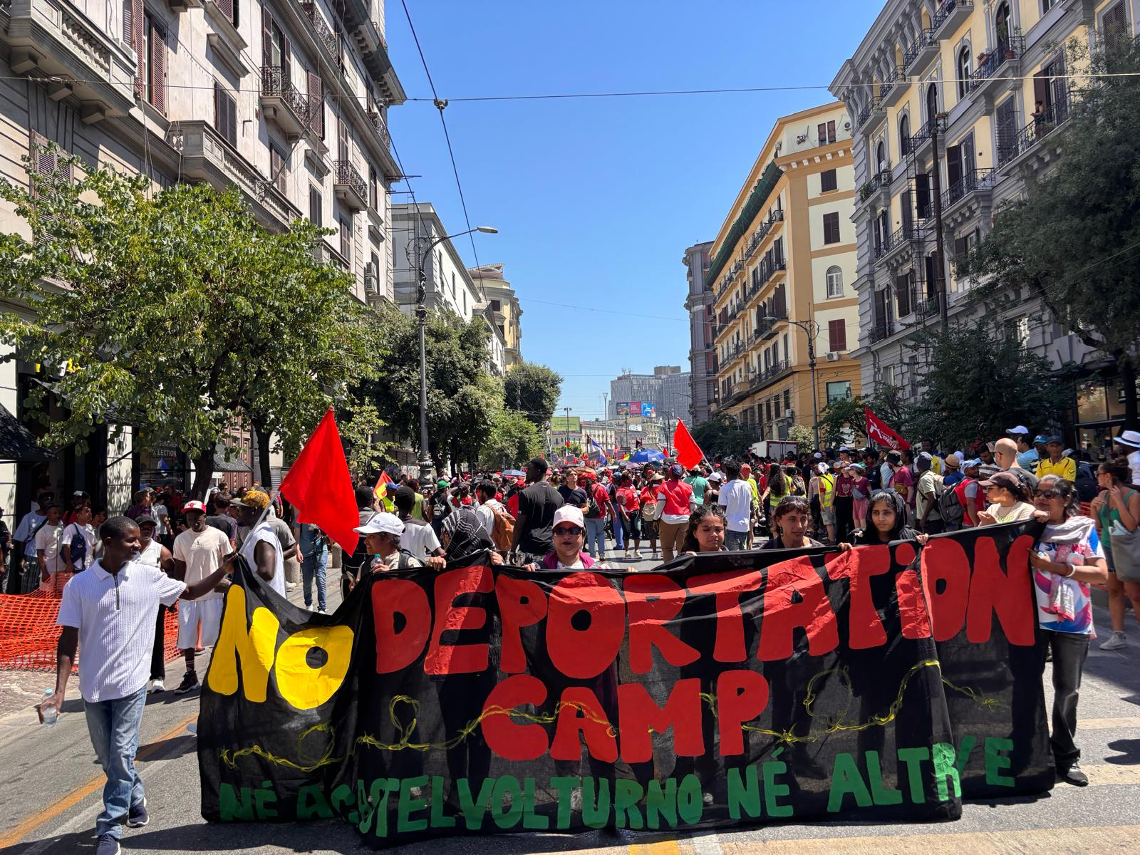 «No ai CPR, né a Castel Volturno né altrove». Il 24 ottobre la manifestazione nazionale