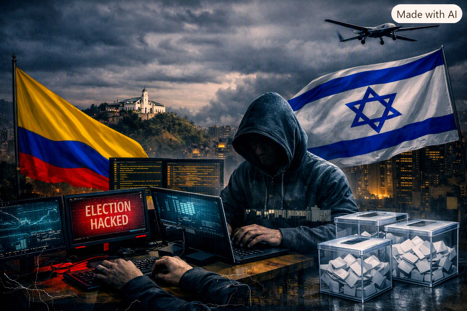 L’ingerenza elettorale sionista sbarca in Colombia