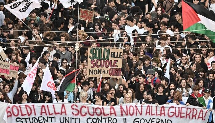 Giornata di sciopero studentesco: contro carovita, decreto Valditara, genocidio, repressione e riarmo