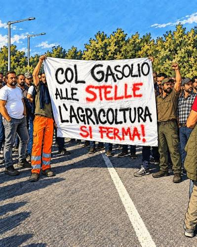Agricoltura, le proteste al Sud conseguenza di un modello che schiaccia chi produce