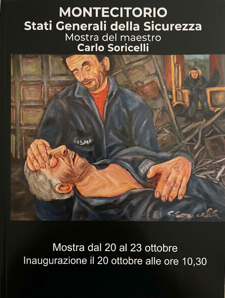 Invito all’inaugurazione della mostra d’arte a Montecitorio di Carlo Soricelli – 20 ottobre, ore 10:30